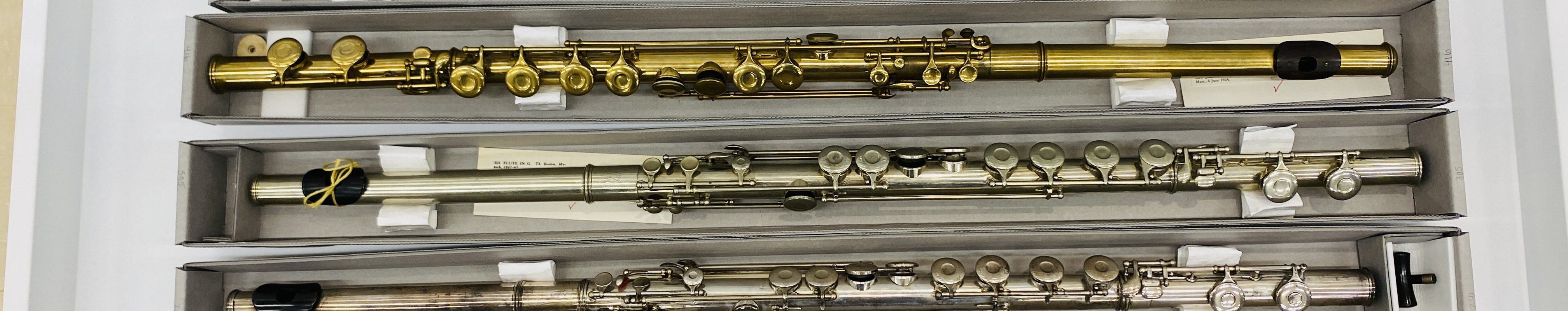 Inside the Library of Congress Flute Vault